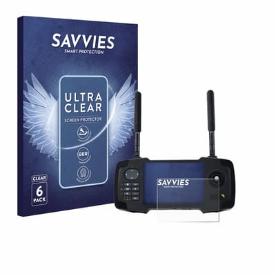 Savvies - Screenprotector voor Toslon XR500 - Folie Beschermfolie transparant 6 Stuks