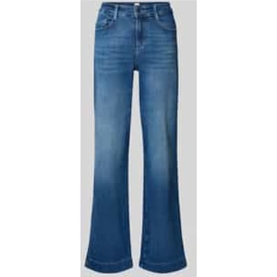 Brax Dames Jeans  Style MAINE USED LIGHT BLUE, denim blauw regular, maat 36