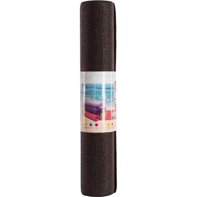 Victoria Yogamat 6mm Zwart 173X61X06 Cm - 173X61X0.6 cm