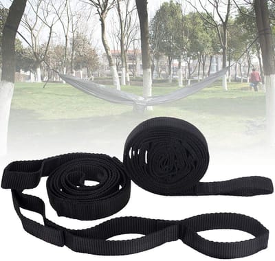 JHUBERS- Hangmat Riemen 2 Stuks 200 cm - Polyester - Duurzaam - Slijtvast - Outdoor - Eenvoudig te Installeren - Hangmat Ophangset