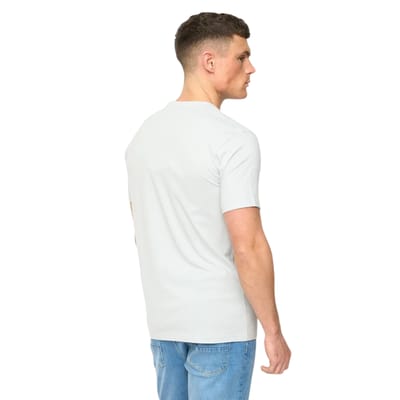 Crosshatch Heren Transflate T-Shirt (Lichtblauw)