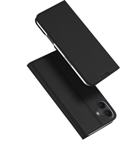 Dux Ducis Geschikt voor iPhone 16 Plus hoesje - Slim bookcase - Zwart