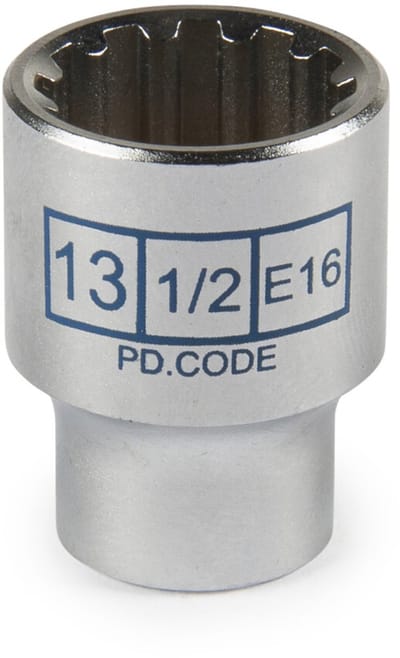 1/4'' 12-kants MIT dop