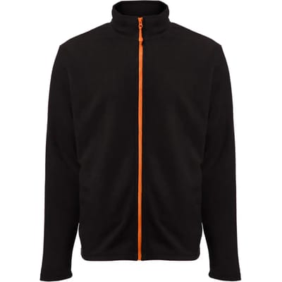 Fleece met rits Black & Match Grizzly