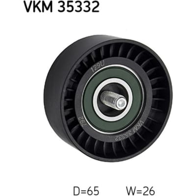 Rondsel/geleiderpoelie, V-riem SKF VKM 35332