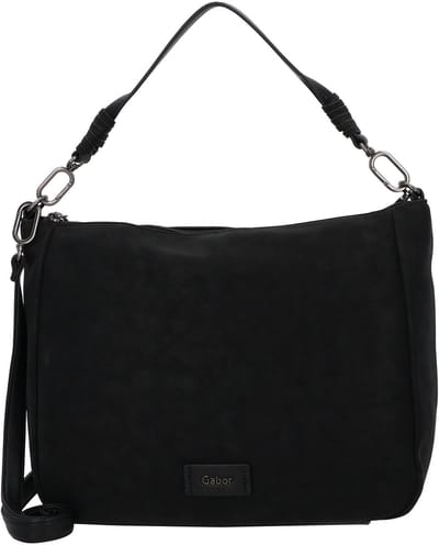 Gabor schoudertas Lida Hobo Bag Black zwart