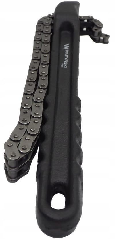 Waryński - Oliefiltersleutel - 60-140mm - Dubbele Ketting - Geharden Staal