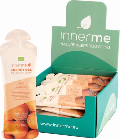 Innerme Energy Gels 'Fast' Sinaas - Bio & Vegan - 20 Energy gels 35g