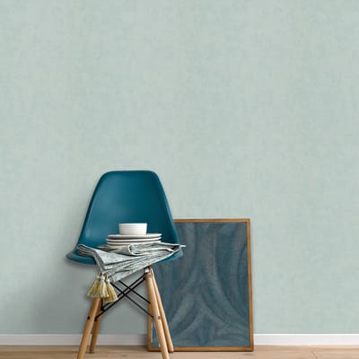 Erismann Vinylbehang 10473-18 - Elysium - Textiel Blauw - 53cm x 10.05m