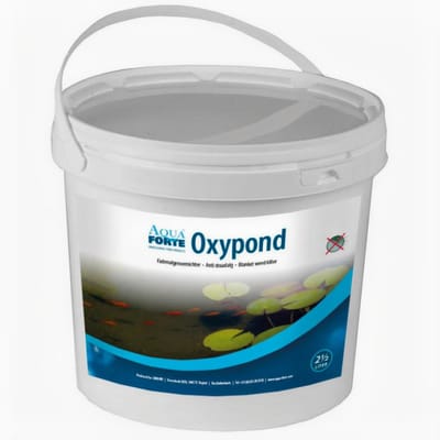 AquaForte Oxypond 5kg emmer, Actieve zuurstof bevordert efficiënte afbraak van afvalproducten slib en dode plantenresten.