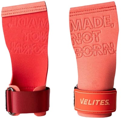 Velites Quad Pro Hand Grips Chalk – Maximale Grip. Speciaal voor Chalk – Coral Red – XL