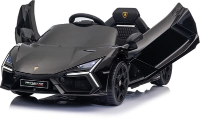 Lamborghini Revuelto 12V Kinderauto Zwart