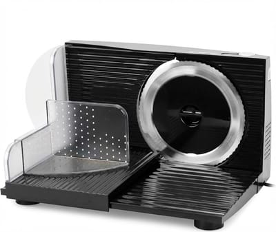 SNJY® Broodsnijmachine - Broodsnijder - Broodmes - Elektrisch - Instelbaar 0-17mm - 100W - Zwart