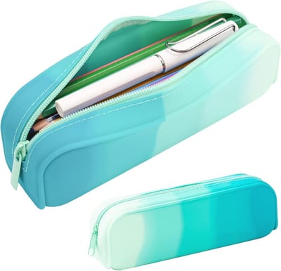 Waterdichte Siliconen Etui - Lichtgewicht en Draagbare Potlood Pouch voor Kantoor en Universiteit