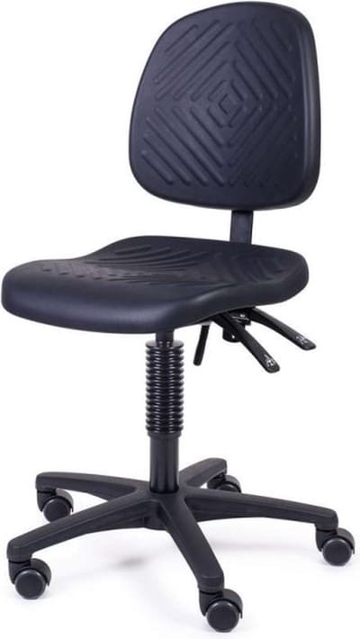 MTM zwarte Stoel WODAN 160-N zithoogte: 43 - 59 cm