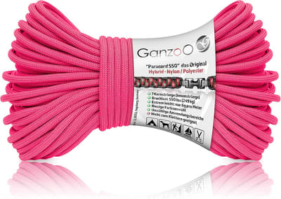 Paracord 550 touw - hybride nylon/polyester - 30 meter - ideaal voor armband - ShopVlot