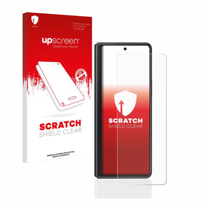 upscreen - Screenprotector voor Samsung Galaxy Z Fold 3 5G - Folie Beschermfolie transparant
