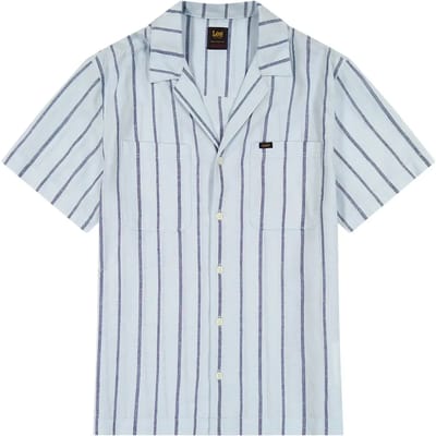 Lee Camp 2 Pocket Relaxed Fit Overhemd Met Korte Mouwen Wit 2XL Man
