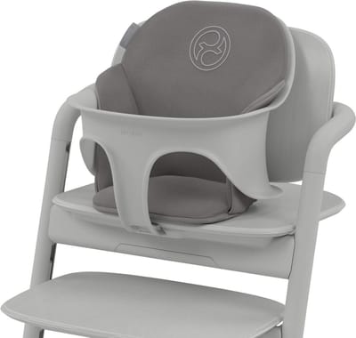 Cybex Lemo Comfort Inlay - kinderstoelbekleding - Suede Grey - Mid Grey