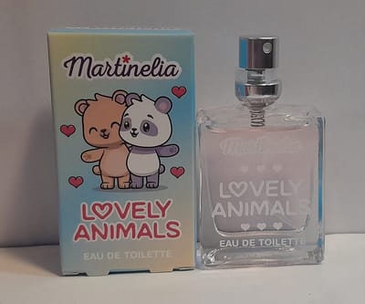 Martinelia Lovely Animals Beertje en Pandabeertje met Hartje Parfum voor Kinderen Eau de Toilette 15ml