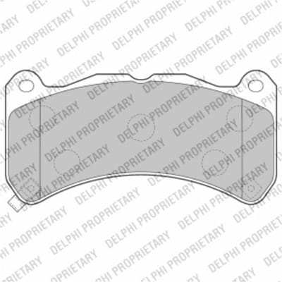 Remblokset DELPHI LP2211, voor