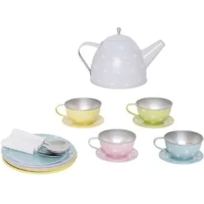 Thee-servies met mandje JaBaDaBaDo