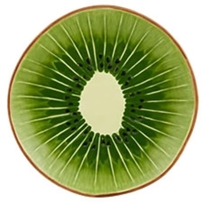 Bord Kiwi - Fruitbord - Serveerbord - 21 cm - Bordallo Pinheiro