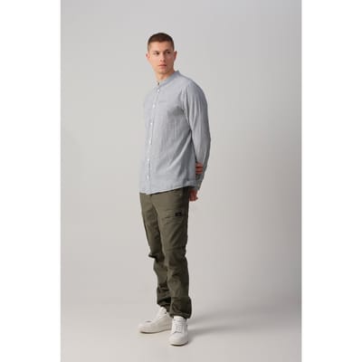 JC Rags Jeroen Casual Overhemd Lm Arctic Stripe Taille: S | Casual chemises Outlet | Homme