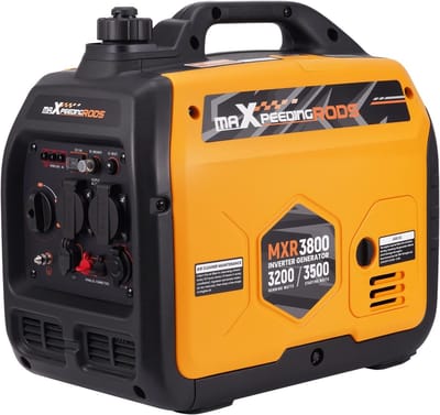 Inverter Stroomgenerator 3500 W - Benzine, 4-Takt, Superstil, Met USB en 230V Stopcontacten - Noodstroomaggregaat voor Camping, Reizen en Oorlogsnood