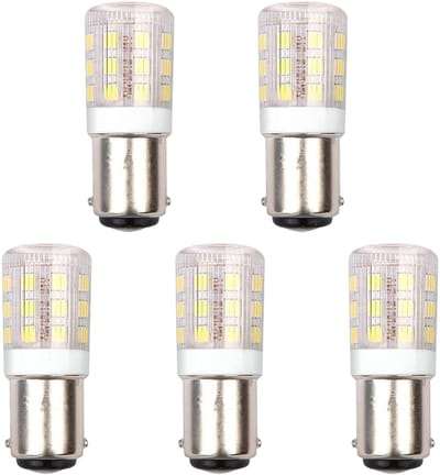 SPL Ba15d LED Lamp 3W - Neutraal Wit - 250lm - LED Buislamp T18 - 5 Stuks