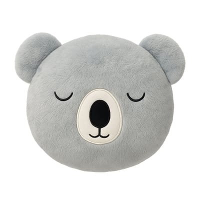 KOALA - sierkussen Ø30 cm - rond - Higher Rise - grijs