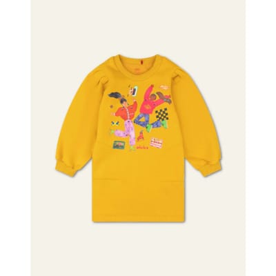 Oilily Donna Jurk- maat116/6yr Cyber Geel