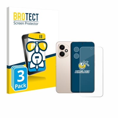 Screenprotector 3 Stuks voor Honor 400 (Voor+Camera) Beschermglas transparant
