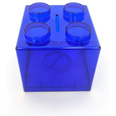 Grappige Spaarpot Bouwsteen Muntendoos Plastic Blokken Spaarvarken Munt Opbergdoos Kind Speelgoed Cadeau Wisselgeld Boxen Woondecoratie