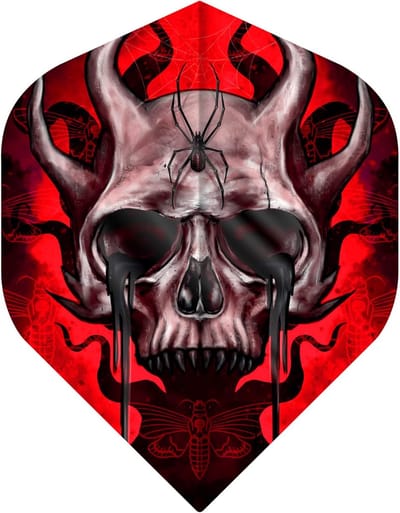 Premium Darts Flights - Halloween & Horror Thema Vluchten in Standaard Vorm