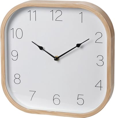Klok Houtlook 30x30 cm