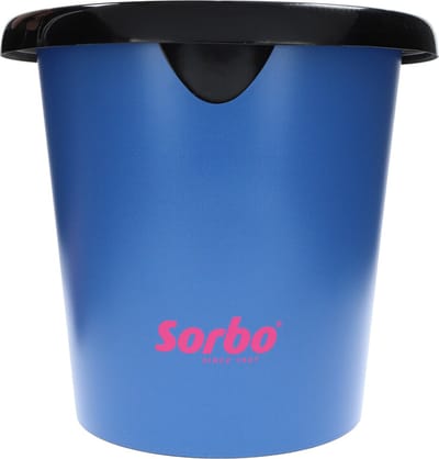 Sorbo Emmer Gerecycleerd Kunststof Blauw 10l