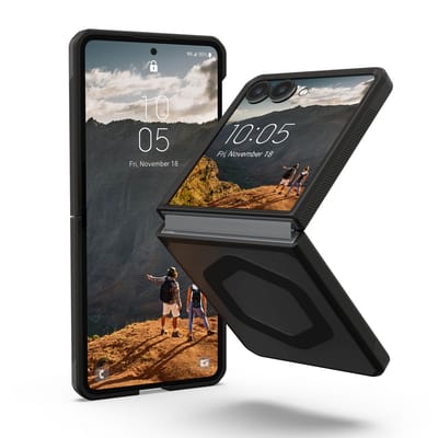 UAG [U] Mouve Backcover geschikt voor MagSafe geschikt voor Samsung Galaxy Z Flip 7 - Ash