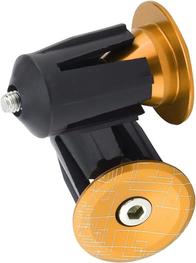 Fiets Stuurdoppen - Eindkappen Stuur - Fietsen Verbeteren - Aluminiumlegering - 15.9-21.4 mm - Goud