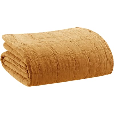 Decoratieve plaid Havana in gerecycled katoen (50%) en katoen - 140 x 200 cm