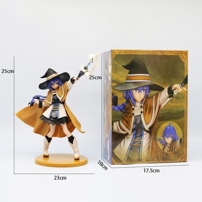 Goochelaar Roxy Migurdia Actiefiguur 25cm Mushoku Tensei: Jobless Reincarnation PVC Anime Figuur Standbeeld Collectie Speelgoed