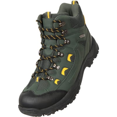 Mountain Warehouse Heren Adventurer Waterdichte Wandelschoenen (Groen)