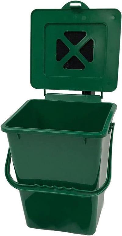 Keukencompostbak met Koolstoffilter voor Geurbestrijding