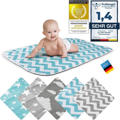 Ademende en Wasbare Verschoonmat voor Baby's en Peuters 50 x 70 cm