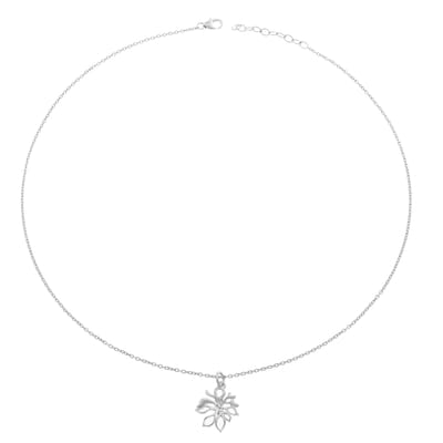 Orphelia Dames 925 Sterling Zilveren Ketting met Hanger - Zilver ZH-6027