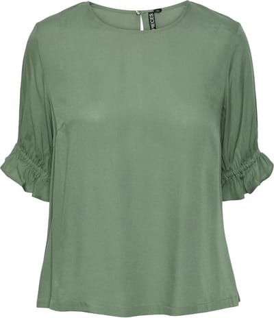 PIECES - PCNYA SS TOP BC - Dames - Blouses