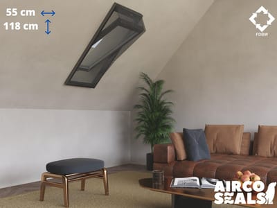 Insectenhor 55x118cm - voor Velux CK06 dakramen – insect raamhor - vliegenhor– Velux Tuimelvenster Oplossing