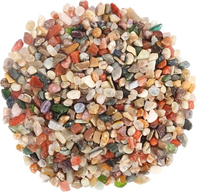 Tumbled stones voor meditatie, energie en decoratie - 22 x 12,9 x 3,9 cm, 870 g