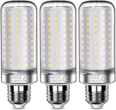 26 W LED-lampen E27 - Neutraal Wit 4000K, 3000 Lumen, Vervangt 200 W Gloeilampen - Set van 3