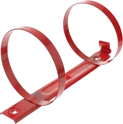 Brandblusser Beugel - Brandblusser Houder - Veilige Opslag - Stevige Ijzeren Constructie - 29.5X15.5CM - Rood